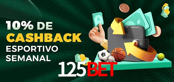 10% de bônus de cashback na 125bet